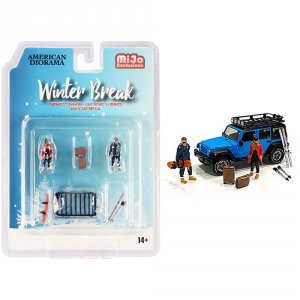 American 76462 Brand New 164 Scale Diecast Models Of Winter Break Diec