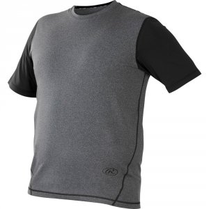 Rawlings HSS-GR/B-90 Adult Hurler Performance Short Sleeve Shirt Is Th