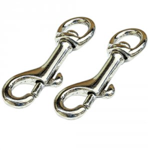 Tigress 88666 Nickel Plated Brass Snaps - Pair