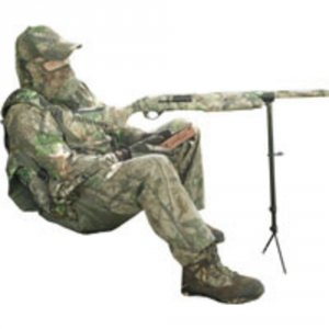 Hunters HS-00614 The Patented V-pod Shooting Stick Clamps Onto Your Sh