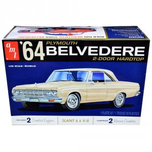 Amt AMT1188M Brand New 125 Scale Plastic Model Kit Of 1964 Plymouth Be