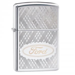 Zippo 29892 Ford Design Lighter.   Windproof Lighter With Distiinctive