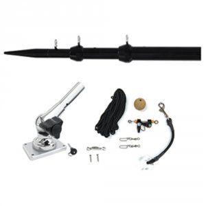 Tigress 88621-1 Xd Center Rigger System - 839; - Black Center Rigging 