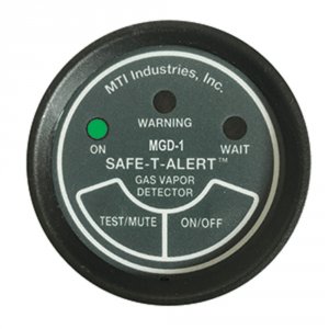 Safe-t-alert MGD-1 Gas Vapor Alarm Ul 2 Instrument Case - Blackprovide