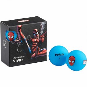 Volvik 6209 The  Vivid Marvel Golf Balls Feature Iconic Imagery From O