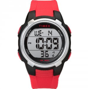 Timex TW5M33400SO T100 Redblack - 150 Lapfeatures:durable Resin Strapc