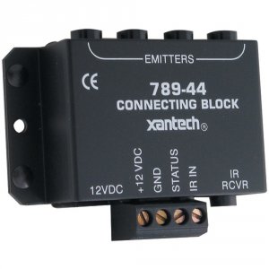 Xantech 789-44 Bull; Connects 4 Emitter Ports  Power Supply To All (r)