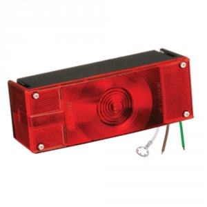 Wesbar 403026 Waterproof, Over 80 Low Profile Tail Lights - 8-function