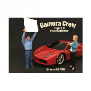 American 77478 Brand New Camera Crew Figure Ii Crew Holding Reflector 