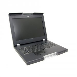 Hp AZ870A The Tft7600 Rackmount Keyboard And Monitor Combines A Full 1