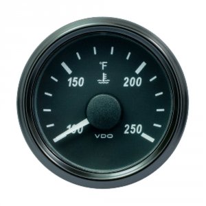 Vdo A2C3833340030 Singleviu 52mm (2-116) Water Temperature Gauge - 250