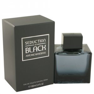 Antonio 482707 Seduction In Black By  For Men - 3.4 Oz