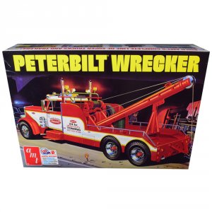 Amt AMT1133 Brand New 125 Scale Plastic Model Kit Of Peterbilt Wrecker