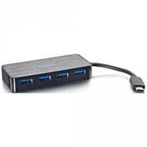 C2g 29327 7571209  Usb 3.0 Usb-c To 4-port Usb-a Hub - Black