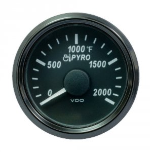 Vdo A2C3833040030 Singleviu 52mm (2-116) Exhaust Gas Temp. Gauge - 200