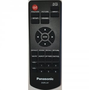 Panasonic DPVF1615ZA Remote Control - Black