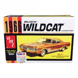 Amt AMT1175 Brand New 125 Scale Plastic Model Kit Of 1966 Buick Wildca