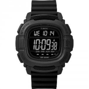 Timex TW5M26100JV Dgtl Bst.47 Boost Shock Watch - Blackfeatures:adjust