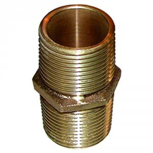 Groco PN-3000 Bronze Pipe Nipple - 3