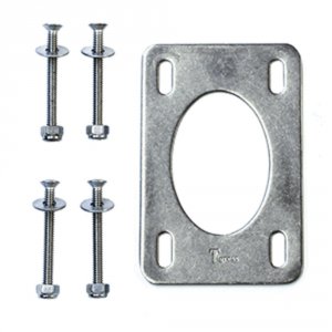 Tigress 88505-1 Side Mount Backing Plates F88505 Outrigger Holder - Pa