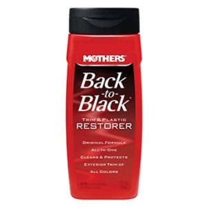 Mothers 06112CASE Back-to-blackreg; Trim  Plastic Restorer - 12oz Case