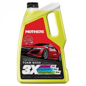 Mothers 05610CASE Triple Action Foam Wash - 100oz. Case Of 6mothers Tr