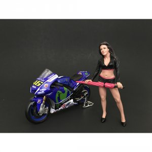 American 77435 Umbrella Girl I Figure For 1:18 Scale Models By