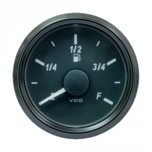 Vdo A2C3916300030 Singleviu 52mm (2-116) Def Level Gauge - Ef Scale - 