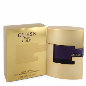 Guess 549587 Men's Gold Edt 2.5 Oz Fragrances