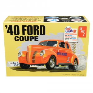 Amt AMT1141M Brand New 125 Scale Plastic Model Kit Of 1940 Ford Coupe 