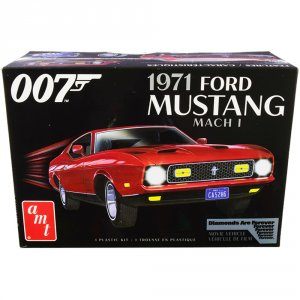 Amt AMT1187M Brand New 125 Scale Plastic Model Kit Of 1971 Ford Mustan