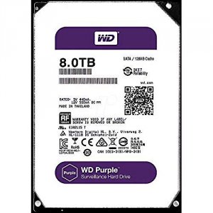 Western WD80PUZX Wd Tdsourcing Purple Surveillance Hard Drive