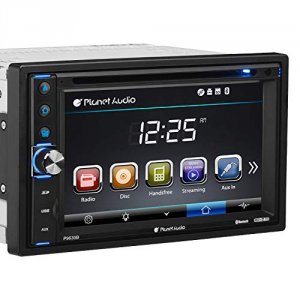 Planet P9630B 6.2 Ddin Receiver Bluetooth Touchscreen Dvdmp3cdamfm