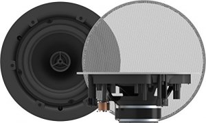 Vision CS-1800 Pair Of White Wall Loudspeakers - 50w (rms) Each, Low-i