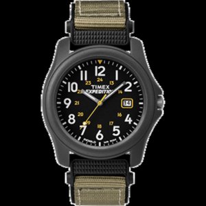 Timex T42571JV Expeditionreg; Camper Nylon Strap Watch - Black