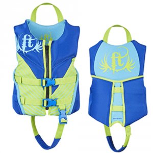 Full 142500-500-001-19 Hinged Rapid-dry Flex-back Life Vest - Child 30