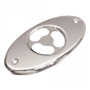 Aqua 84432-1 Stainless Steel Cover For Series 83  84 - Oval Dual Horns