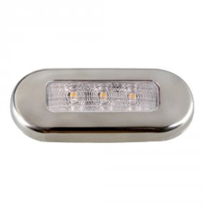 Aqua 16430-7 Cordoba Led Oblong Oval Courtesy Light - 12v - Warm White