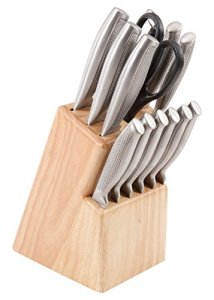 Oster 109425.14 Cuisine Evertsberg 14 Piece Cutlery Set With Rubberwoo