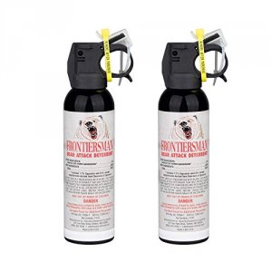 Frontiersman FBAD0303 Bear Spray Combo Pack - Pack Of 2 7.9 Oz Caniste