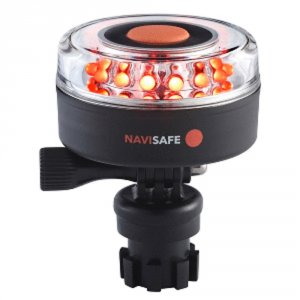 Navisafe 045-1 Navilight All-red 5 Mode 360deg; 2nm With Navimount Bas