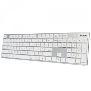 Ihome IMAC-K121S Imac-k121s 104-key Full-size Usb Wired Keyboard For M