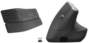 Logitech SYNMK860PK Mk860 Ergonomic Bundle Includes  K860 Ergonomic Ke