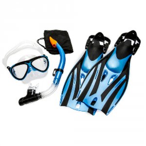 Aqua DPX5976S1L Ion Junior 5-piece Dive Set - Ages 7+ Children's Size 