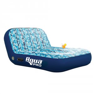 Aqua APL17011S2 Ultra Cushioned Comfort Lounge Hawaiian Wave Print - 2