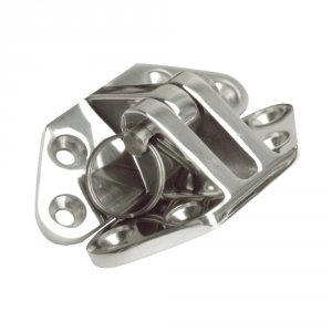 Whitecap 6211C Angled Base Hatch Hinge - 316 Stainless Steel - 3