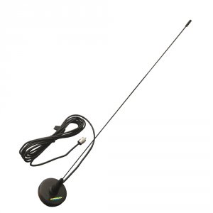 Glomex SGWB50MAGBK Glomex 21 Magnetic Mount Vhf Antenna W 15' Rg-58