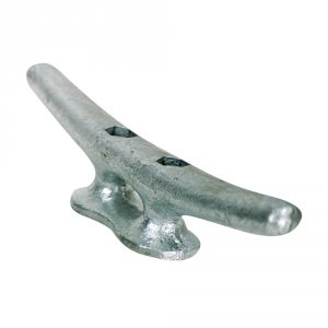 Whitecap S-1522P Galvanized Dock Cleat - 10