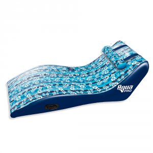 Aqua APL17014S2 Ultra Cushioned Comfort Lounge Hawaiian Wave Print Wad