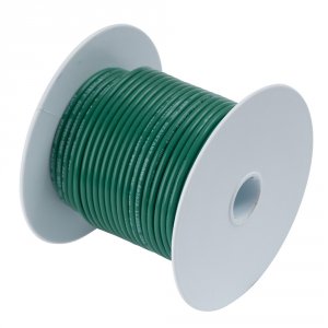 Ancor 111350 Green 8 Awg Tinned Copper Wire - 500'